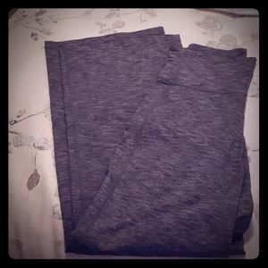 Heather grey yoga wide leg pant